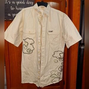 G-Unit Heavyweight Short Sleeve Shirt with Embroidery In A Mens Size Large. EUC